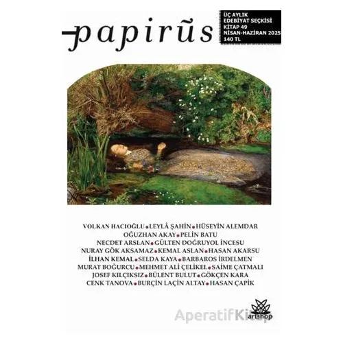 Papirüs 49. Sayı - Vedat Akdamar - Artshop Yayıncılık