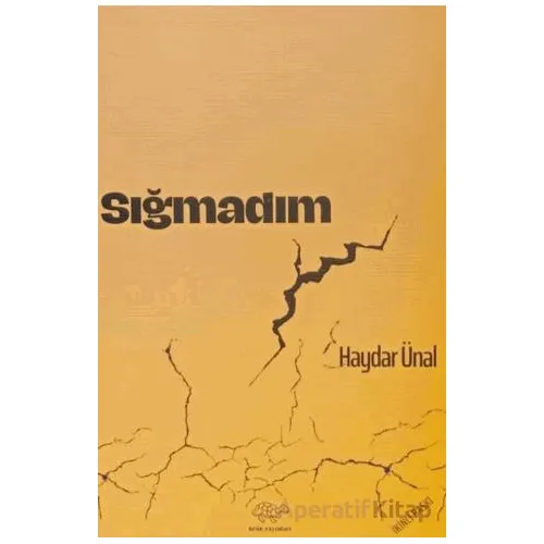 Sığmadım - Haydar Ünal - Ürün Yayınları