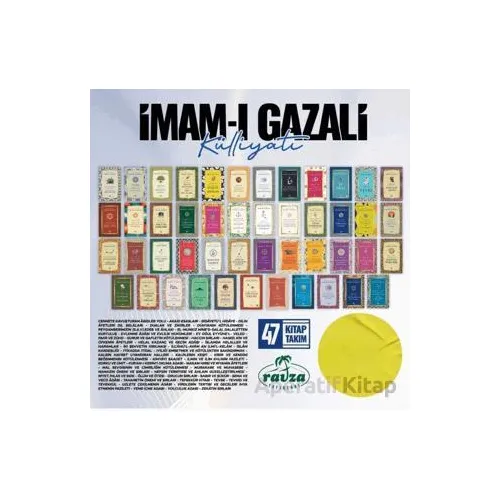 Gazali Külliyati 47 Kitap Set - İmam Gazali - Ravza Yayınları