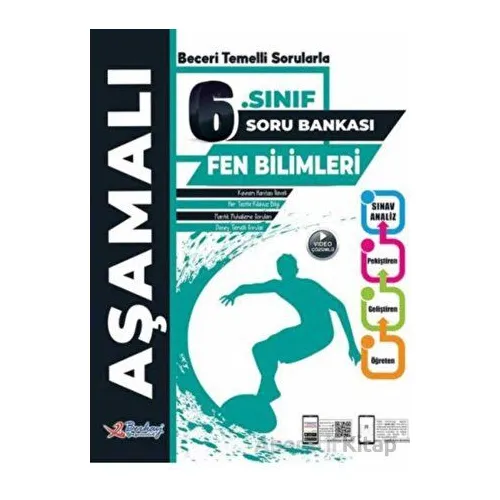 6.Sınıf Fen Bilimleri Aşamalı Soru Bankası (Kampanyalı) Berkay Yayıncılık