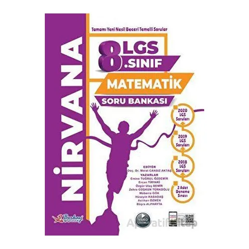 8.Sınıf LGS Matematik Nirvana Soru Bankası (Kampanyalı) Berkay Yayınları