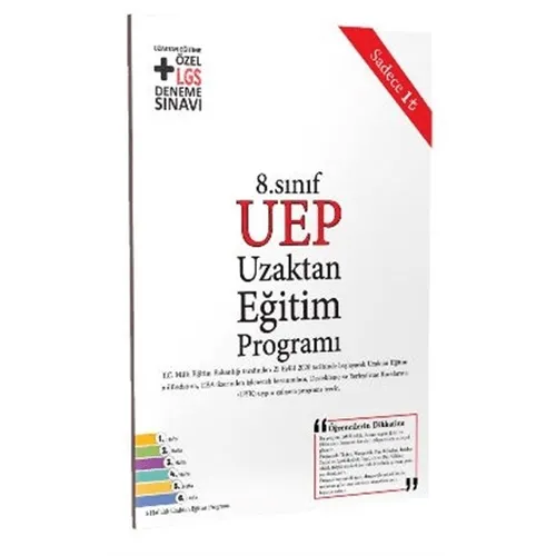 8. Sınıf UEP Uzaktan Eğitim Programı - Tonguç Akademi