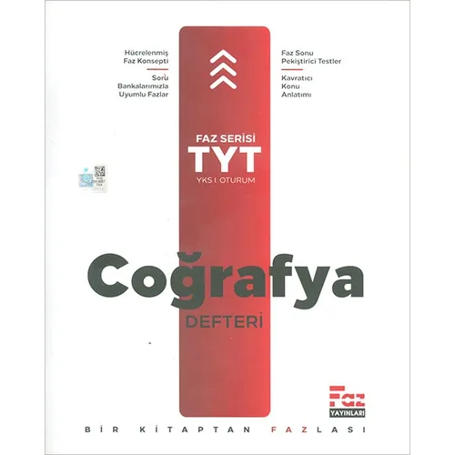 TYT Coğrafya Defteri (Kampanyalı) Faz Yayınları