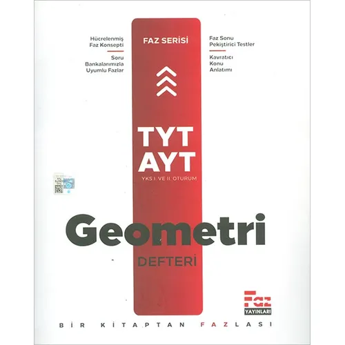 TYT AYT Geometri Defteri (Kampanyalı) Faz Yayınları