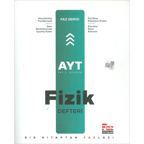 AYT Fizik Defteri (Kampanyalı) Faz Yayınları