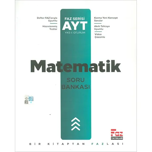 AYT Matematik Soru Bankası (Kampanyalı) Faz Yayınları