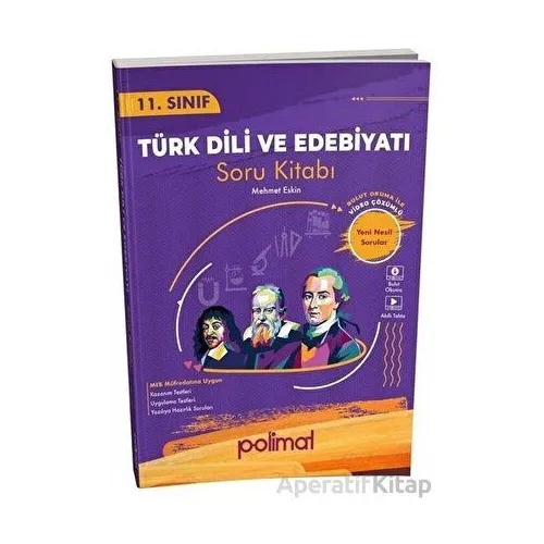 11.Sınıf Türk Dili ve Edebiyatı Soru Kitabı (Kampanyalı) Polimat Yayınları