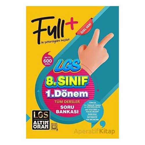 8.Sınıf LGS 1.Dönem Tüm Dersler Soru Bankası (Kampanyalı) Borealis Yayınları