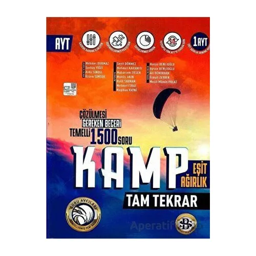 AYT Eşit Ağırlık Tam Tekrar Kamp (Kampanyalı) Bilgi Sarmal Yayınları