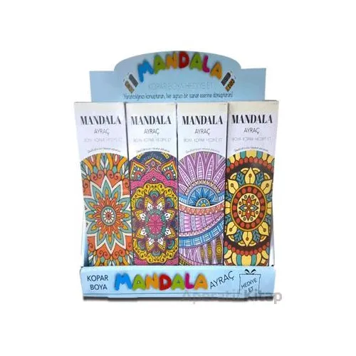 Puslu Mandala Ayraç - Yetişkin Set - Kolektif - Puslu Yayıncılık