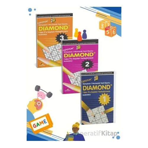 Diamond – Sudoku Akıl Dolu Oyunlar - Ahmet Karaçam - Ekinoks Yayın Grubu