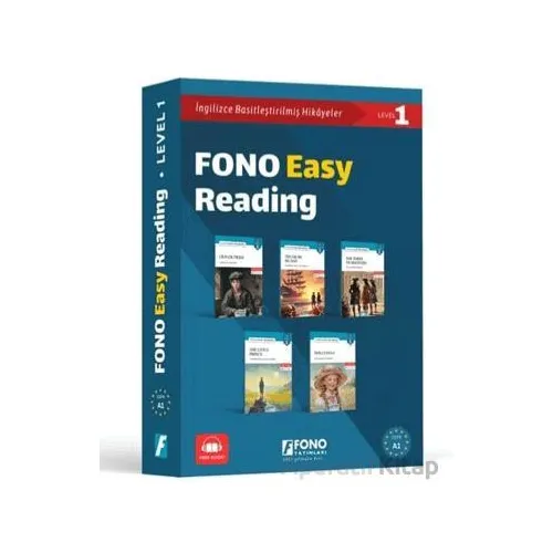 Easy Reading Hikaye Seti 5 Kitap A1 Level 1 (Kutulu) - Kolektif - Fono Yayınları
