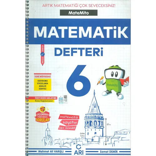 6.Sınıf Matematik Defteri (Kampanyalı) Arı Yayıncılık