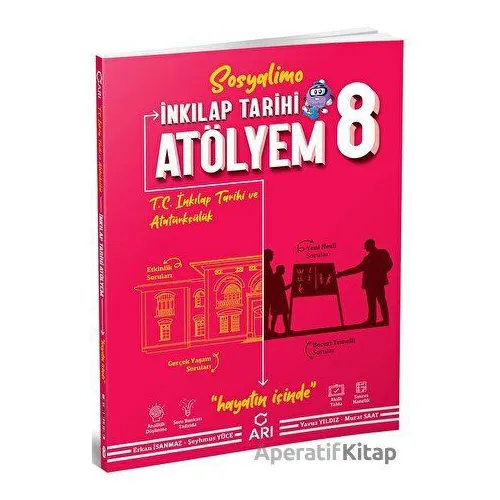 8.Sınıf İnkılap Tarihi Sosyalimo Akıllı Atölyem (Kampanyalı) Arı Yayıncılık
