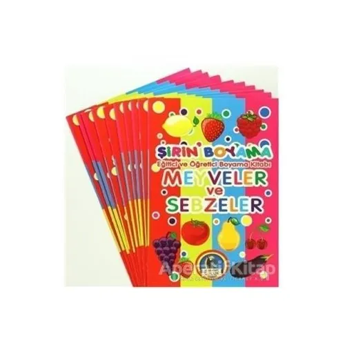 Şirin Boyama (10 Kitap Takım) - Kolektif - Karatay Çocuk