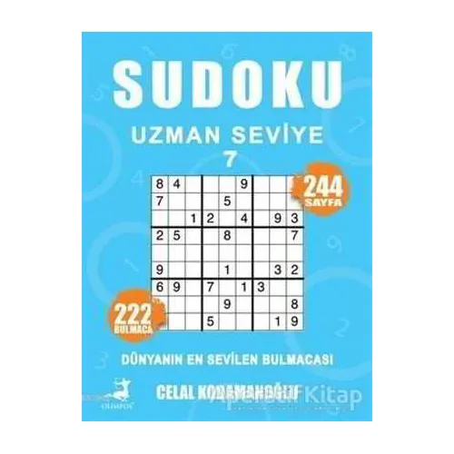 Sudoku Uzman Seviye 7 - Celal Kodamanoğlu - Olimpos Yayınları