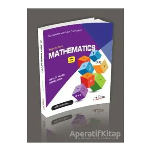 Mathematics 9 (Volume 1-2) - Oran Yayıncılık - İngilizce Kitaplar