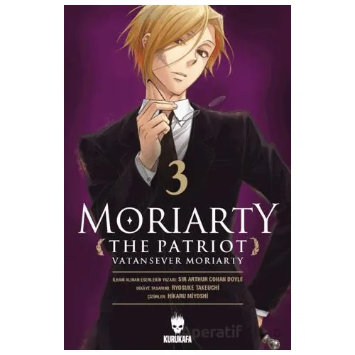 Moriarty the Patriot - Vatansever Moriarty 3 - Ryosuke Takeuchi - Kurukafa Yayınevi