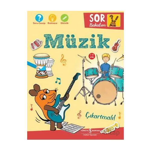 Müzik – Sor Bakalım Çıkartmalı! - Petra Klose - İş Bankası Kültür Yayınları