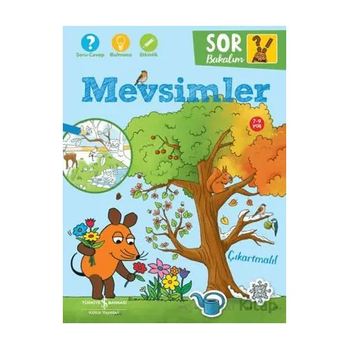 Mevsimler – Sor Bakalım Çıkartmalı! - Laura Leintz - İş Bankası Kültür Yayınları
