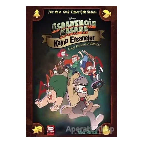 Disney Esrarengiz Kasaba Kayıp Efsaneler – Çizgi Romanlar Gelsin! - Alex Hirsch - Beta Kids