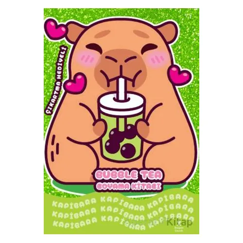 Kapibara - Bubble Tea Boyama Kitabı - Kolektif - Doğan Çocuk