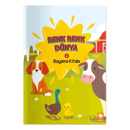 Renk Renk Dünya Boyama Kitabı - 2 - Kolektif - Eksik Parça Yayınları