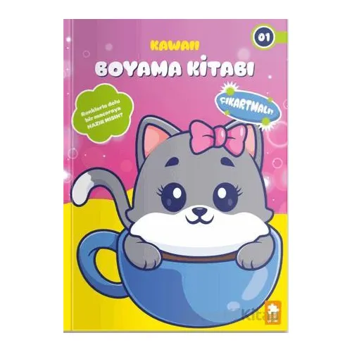 Kawaii Boyama Kitabı 1 - Kolektif - Eksik Parça Yayınları
