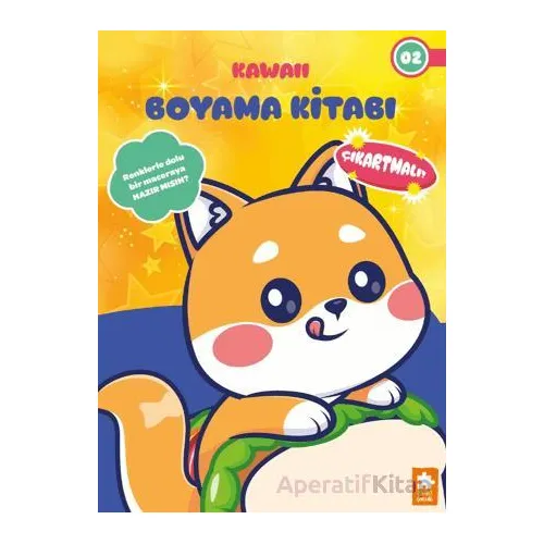 Kawaii Boyama Kitabı 2 - Kolektif - Eksik Parça Yayınları