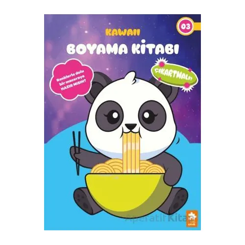 Kawaii Boyama Kitabı 3 - Kolektif - Eksik Parça Yayınları