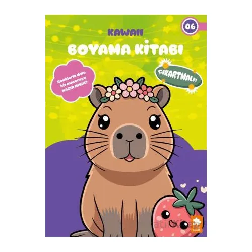 Kawaii Boyama Kitabı 6 - Kolektif - Eksik Parça Yayınları