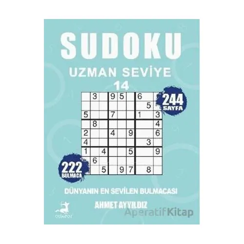 Sudoku Uzman Seviye 14 - Ahmet Ayyıldız - Olimpos Yayınları
