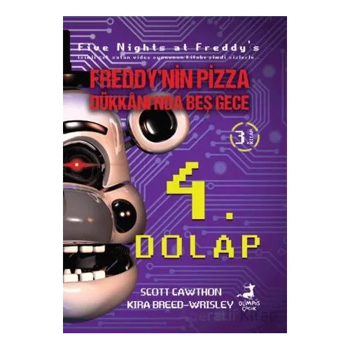 Freddynin Pizza Dükkanında Beş Gece - 4. Dolap Çizgi Roman - Scott Cawthon - Olimpos Çocuk