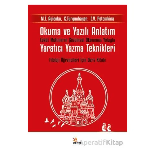 Okuma ve Yazılı Anlatım - Agienko Marina İvanovna - Kriter Yayınları