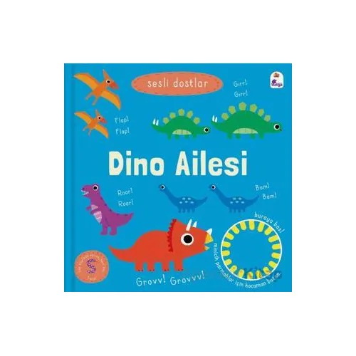 Sesli Dostlar – Dino Ailesi (Sesli Kitap) - Kolektif - İndigo Çocuk