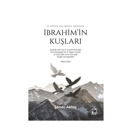 İbrahim’in Kuşları - Şener Aktaş - Çıra Yayınları