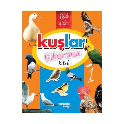 Kuşlar Çıkartma Kitabı - 1 - Kolektif - The Kitap Çocuk