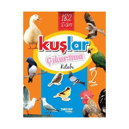 Kuşlar Çıkartma Kitabı - 2 - Kolektif - The Kitap Çocuk