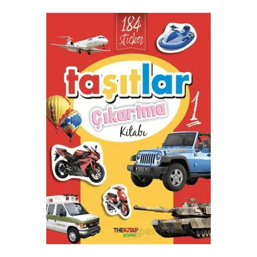 Taşıtlar Çıkartma Kitabı - 1 - Kolektif - The Kitap Çocuk