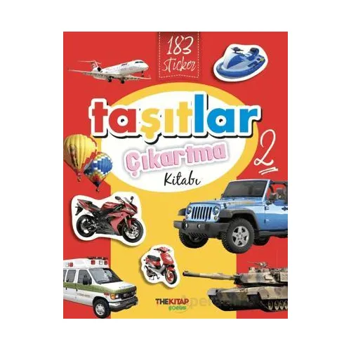 Taşıtlar Çıkartma Kitabı - 2 - Kolektif - The Kitap Çocuk