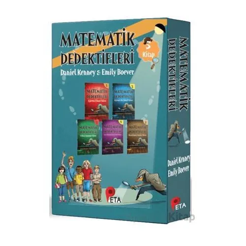 Matematik Dedektifleri Seti - Daniel Kenney - Peta Kitap