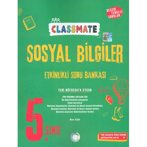 Okyanus 5.Sınıf Sosyal Bilgiler Etkinlikli Soru Bankası 2025