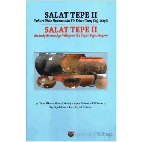 Salat Tepe II Yukarı Dicle Havzasında Bir Erken Tunç Çağı Köyü