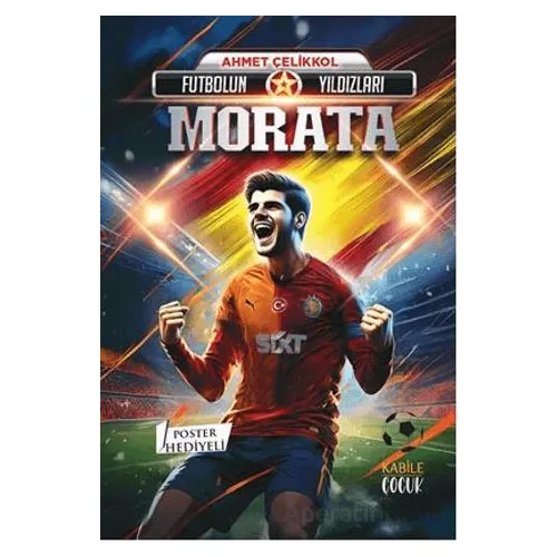 Futbolun Yıldızları Morata (Poster Hediyeli) - Ahmet Çelikkol - Kabile Çocuk