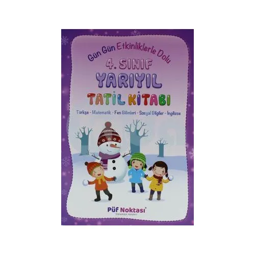 Püf Noktası 4.Sınıf Yarıyıl Tatil Kitabı
