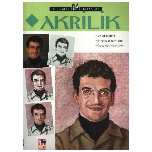 Net Sanat Kitapları: Akrilik - Ramon de Jesus Rodriguez Net Yayıncılık