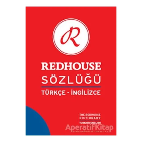 Redhouse Sözlüğü Türkçe - İngilizce - Kolektif - Redhouse Yayınları