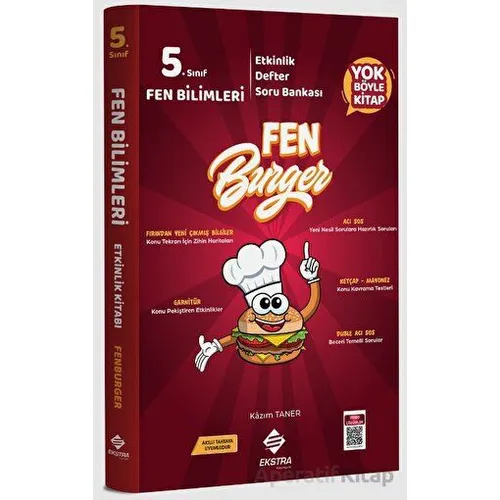 5.Sınıf Fen Bilimleri FenBurger Kitabı (Kampanyalı) Ekstra Yayıncılık