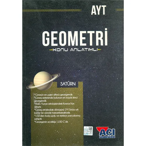 AYT Geometri Konu Anlatımlı (Kampanyalı) Açı Yayınları