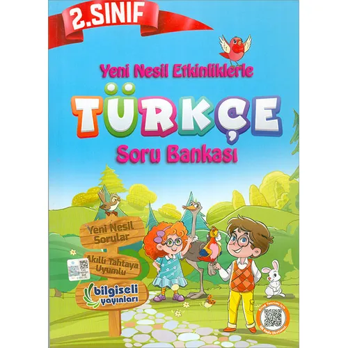 2.Sınıf Türkçe Yeni Nesil Etkinliklerle Soru Bankası (Kampanyalı) Bilgiseli Yayınları